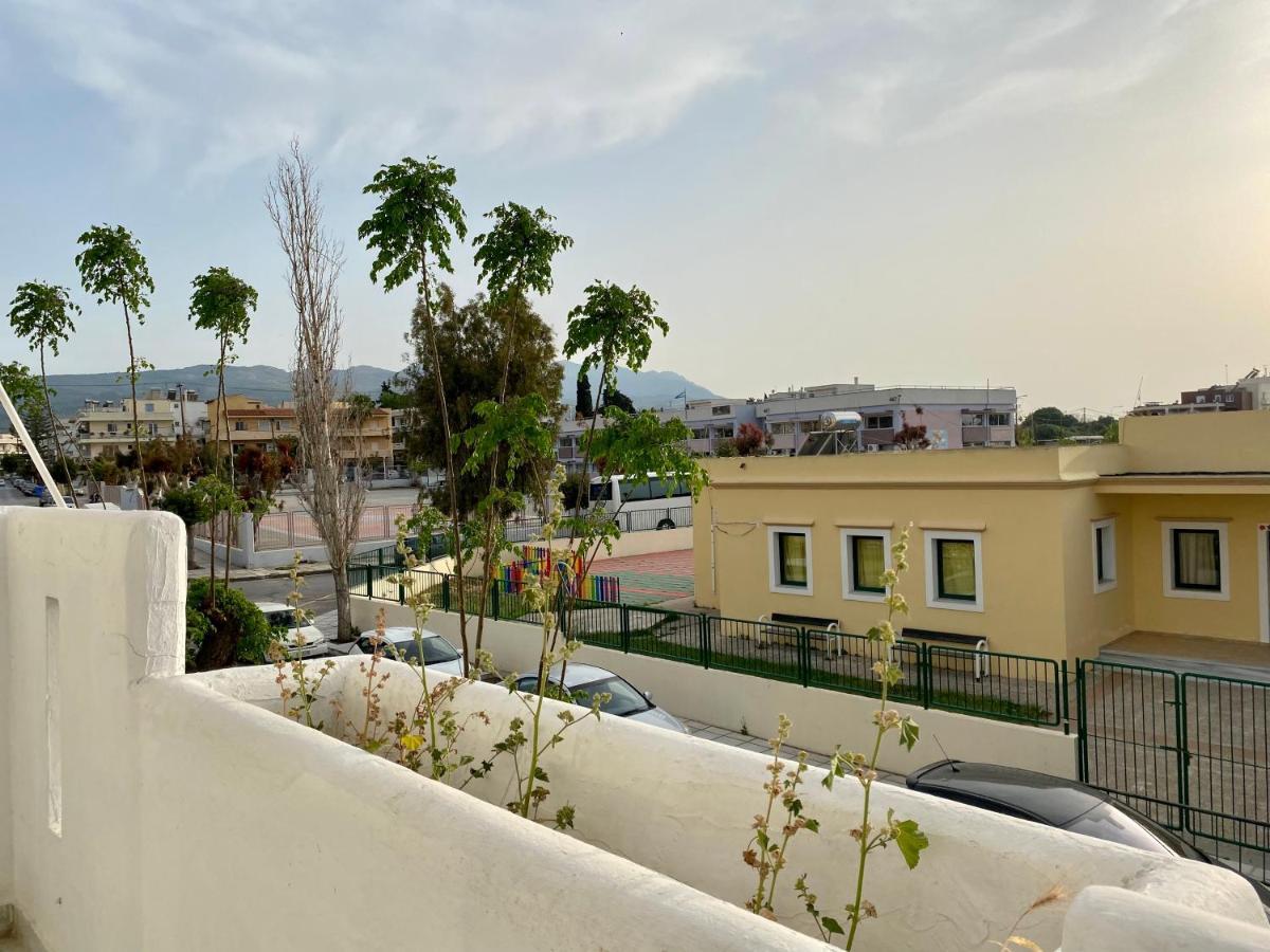 Central, Sunny & Spacious Apartment, In Kos, "1" Exterior foto